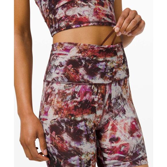 Lululemon Wunder Train Set Bra 10 Leggings 6 Multi Color Yoga Gym Activewear - Picture 14 of 14